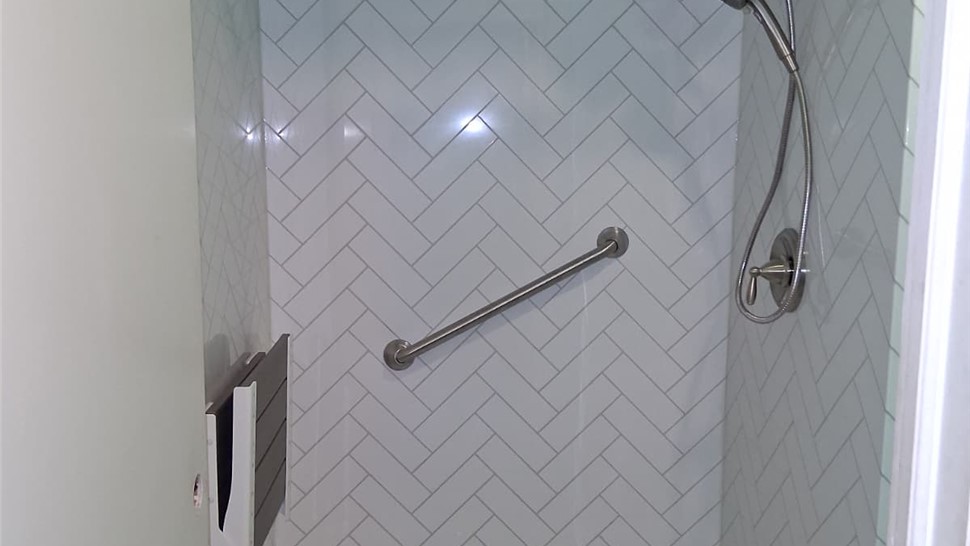 Showers Project in Hendersonville, North Carolina by Palmetto Bath