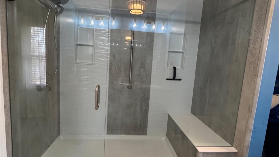 Conversion, Showers Project in Forest City, NC by Palmetto Bath