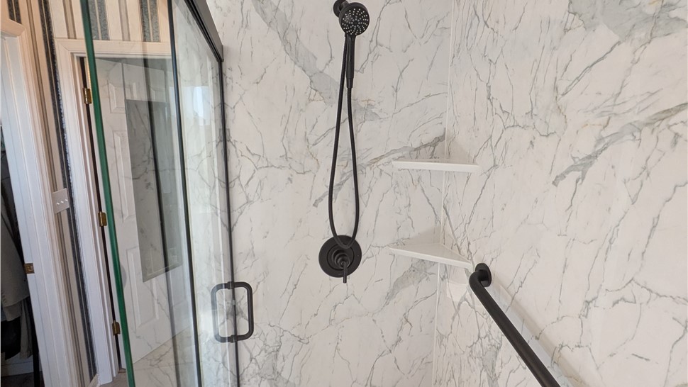 Bathroom Remodeling, Conversion, Showers Project in Forest City, NC by Palmetto Bath