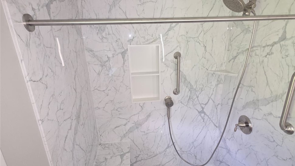Bathroom Remodeling, Bathroom Vanity, Conversion, Showers Project in Mills River, North Carolina by Palmetto Bath