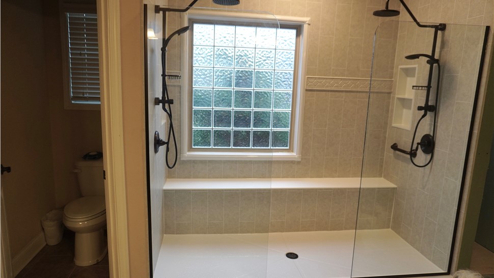 Bathroom Remodeling, Showers Project in Simpsonville, SC by Palmetto Bath