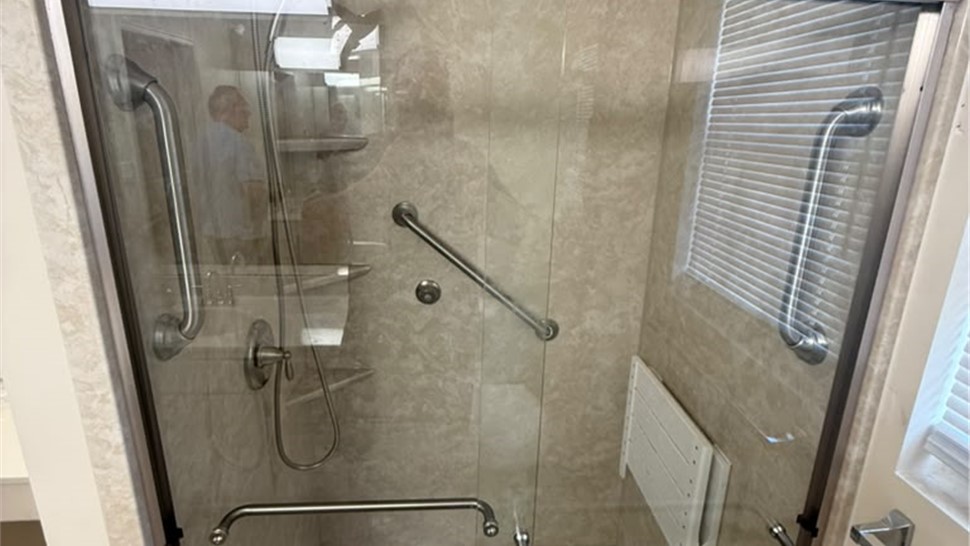 Showers Project in Candler, North Carolina by Palmetto Bath
