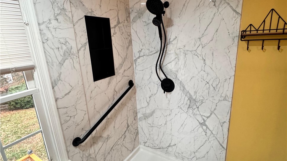 Bathroom Remodeling Project in Fletcher, NC by Palmetto Bath