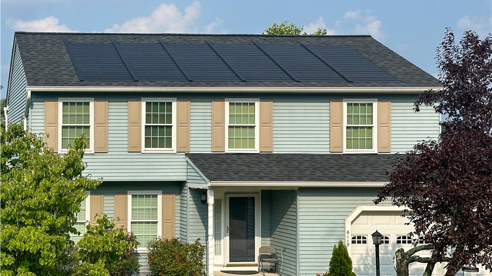 Solar Project in Hanover, MD by Panda Exteriors