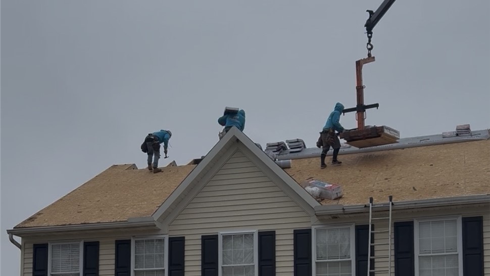 Roofing, Storm Damage Project in Morgantown, Pennsylvania by Paramount Home Solutions