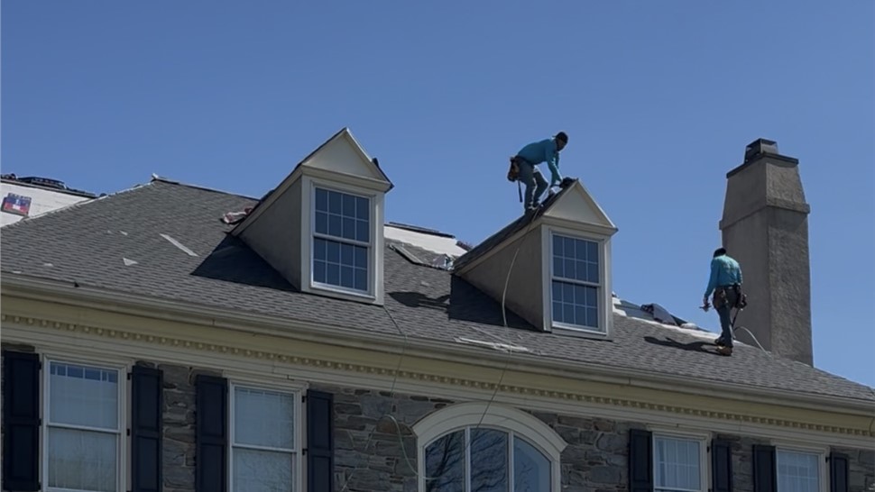 Roofing, Storm Damage Project in Wayne, Pennsylvania by Paramount Home Solutions