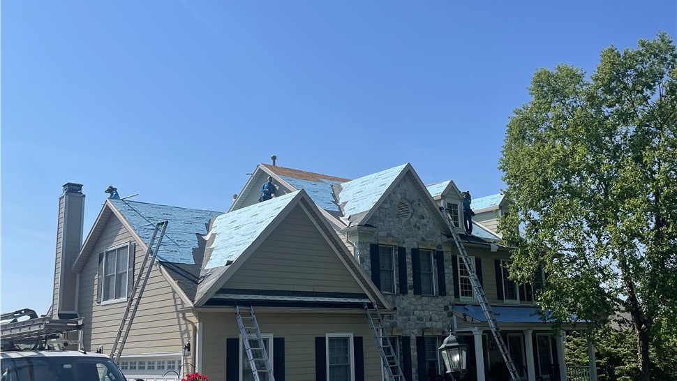 Roofing Project in Chalfont, Pennsylvania by Paramount Home Solutions