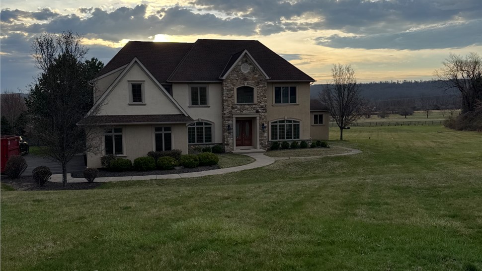 Roofing, Storm Damage Project in Erwinna, Pennsylvania by Paramount Home Solutions