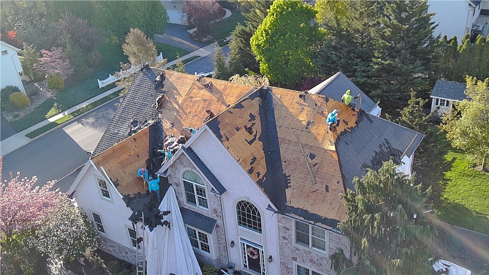 Roofing, Storm Damage Project in Allentown, Pennsylvania by Paramount Home Solutions