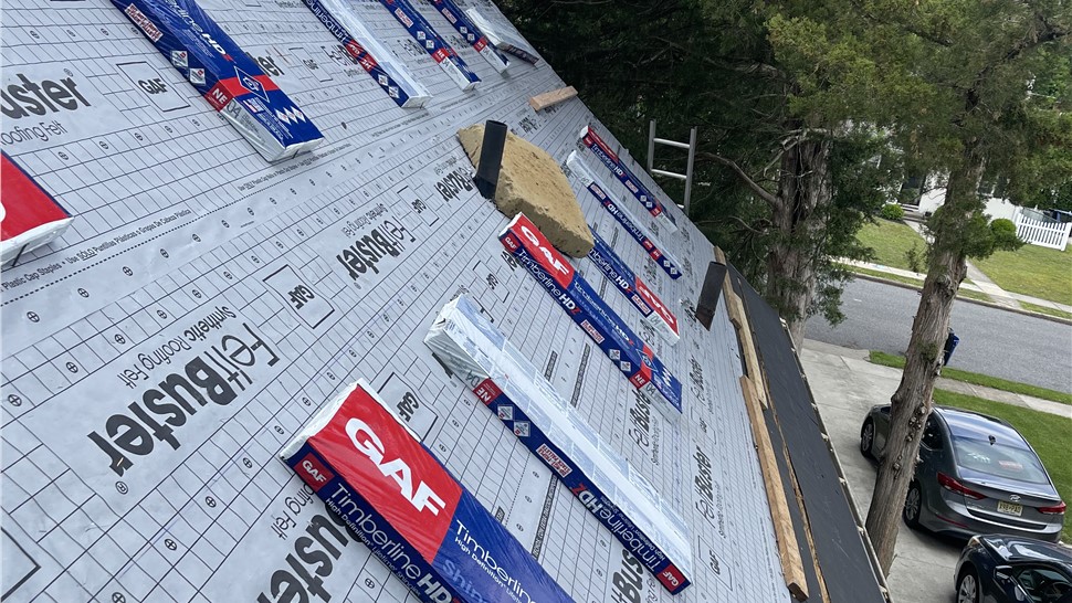 Roofing, Storm Damage Project in Woodbury, New Jersey by Paramount Home Solutions