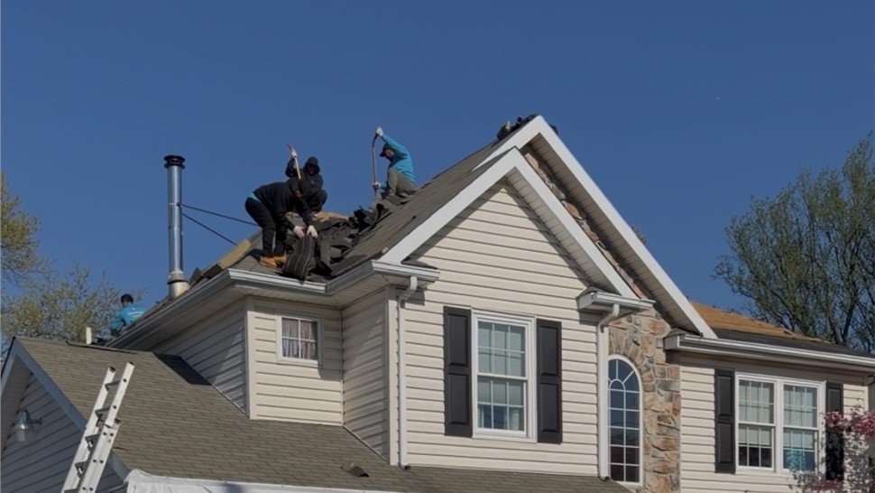Roofing, Storm Damage Project in Southampton, Pennsylvania by Paramount Home Solutions