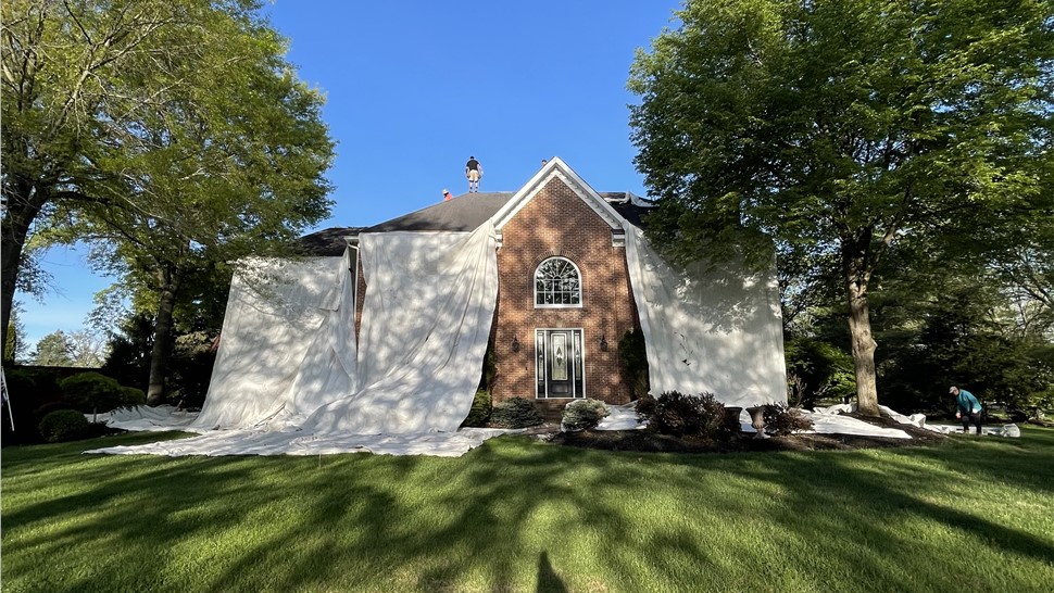 Roofing, Storm Damage Project in Newtown, Pennsylvania by Paramount Home Solutions