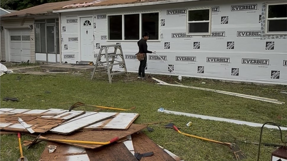 Roofing, Siding, Storm Damage Project in Browns Mills, New Jersey by Paramount Home Solutions