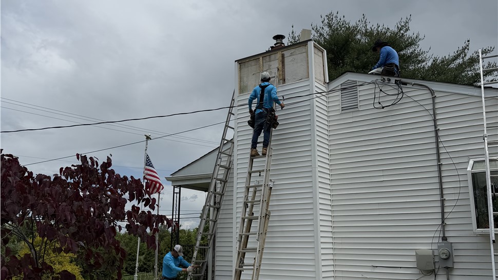 Roofing, Siding, Storm Damage Project in Perkiomenville, Pennsylvania by Paramount Home Solutions