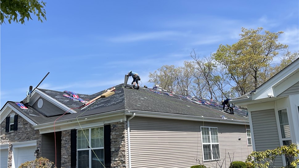 Roofing, Storm Damage Project in Galloway Twp, New Jersey by Paramount Home Solutions