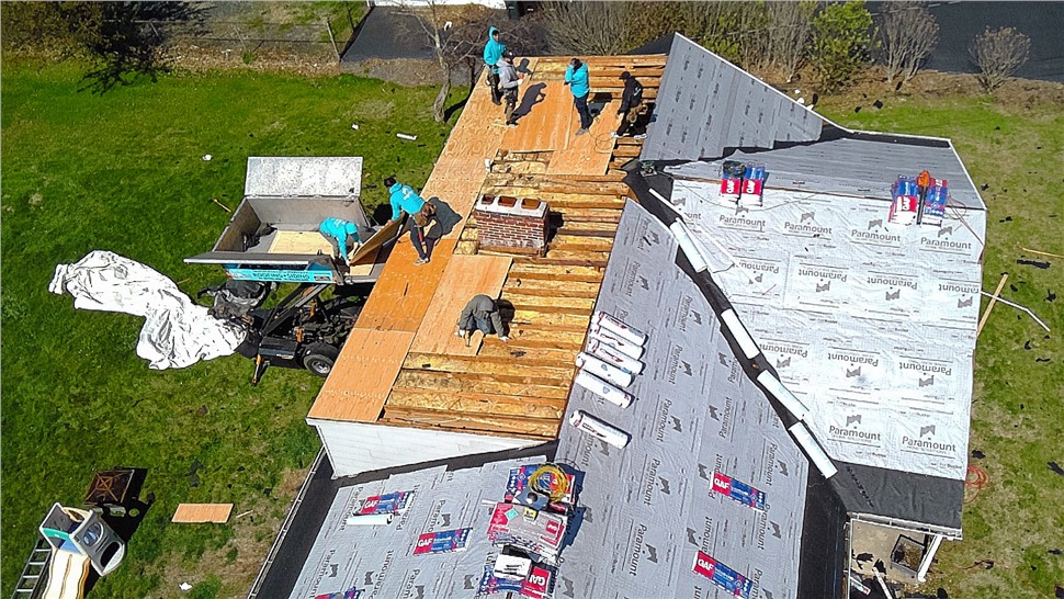 Roofing, Storm Damage Project in Souderton, Pennsylvania by Paramount Home Solutions