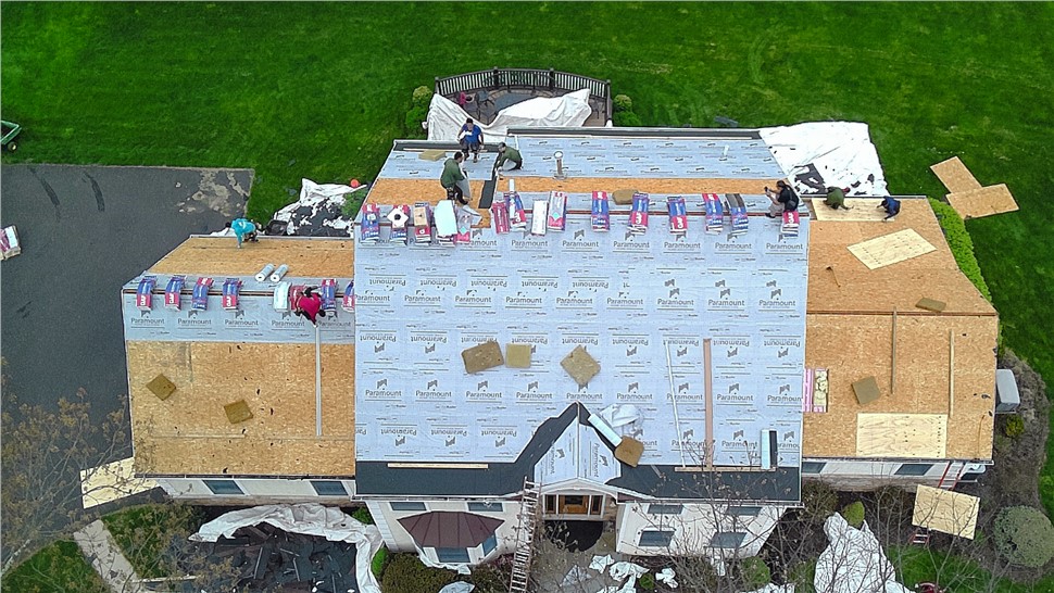 Roofing Project in Ambler, Pennsylvania by Paramount Home Solutions