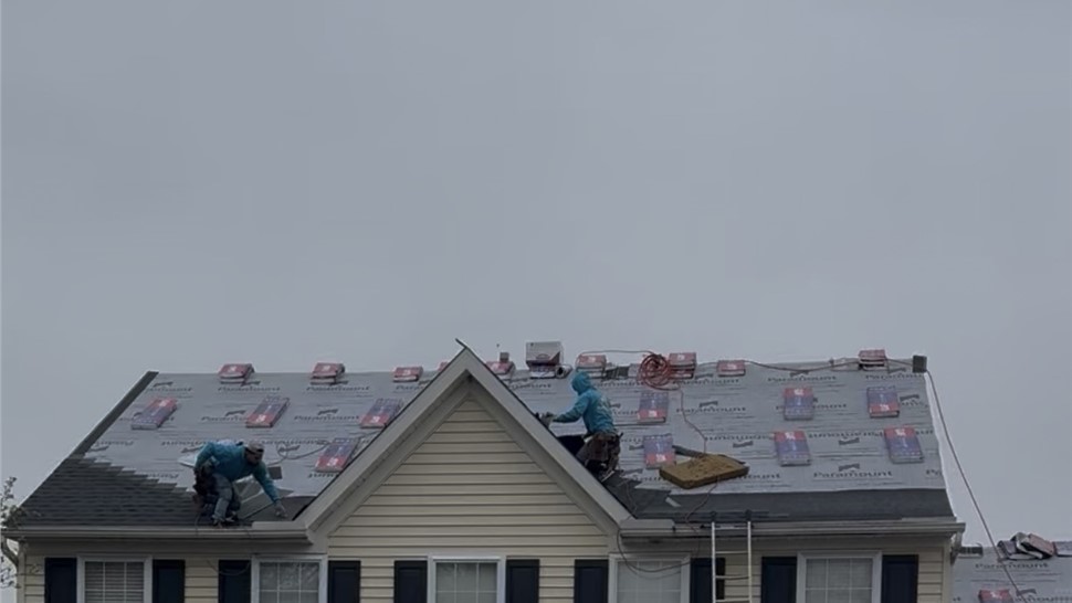 Roofing, Storm Damage Project in Morgantown, Pennsylvania by Paramount Home Solutions