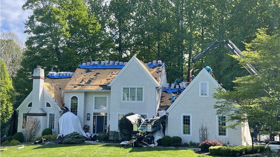 Roofing Project in Chadds Ford, Pennsylvania by Paramount Home Solutions