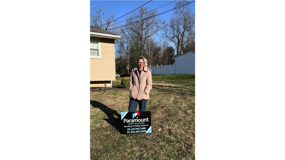 Roofing Project in Blackwood, New Jersey by Paramount Home Solutions