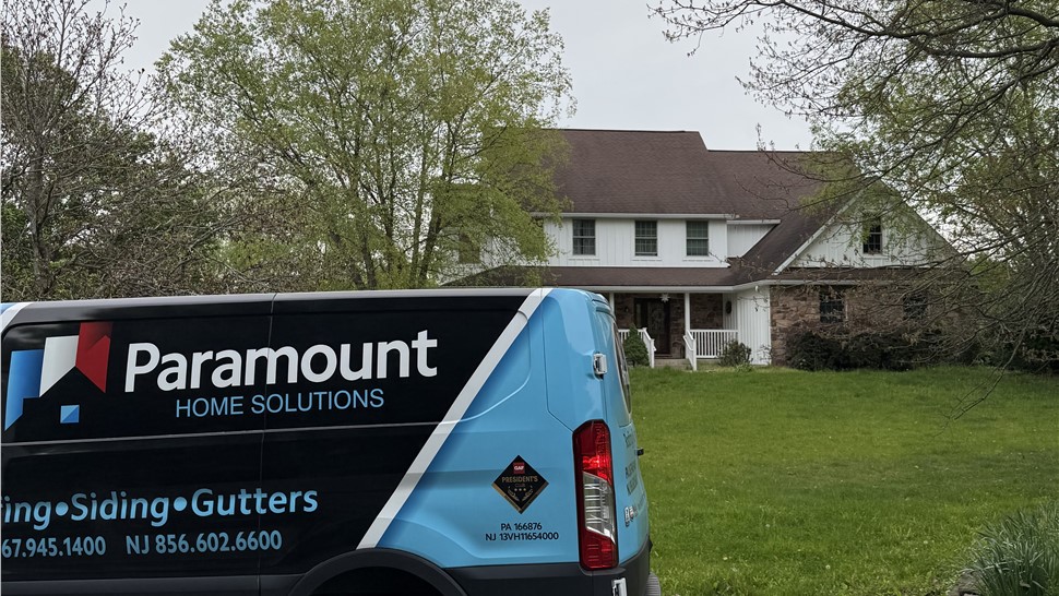 Roofing Project in Ottsville, Pennsylvania by Paramount Home Solutions