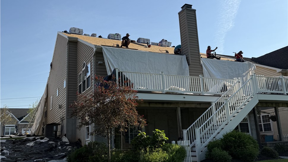Roofing, Storm Damage Project in Collegeville, Pennsylvania by Paramount Home Solutions