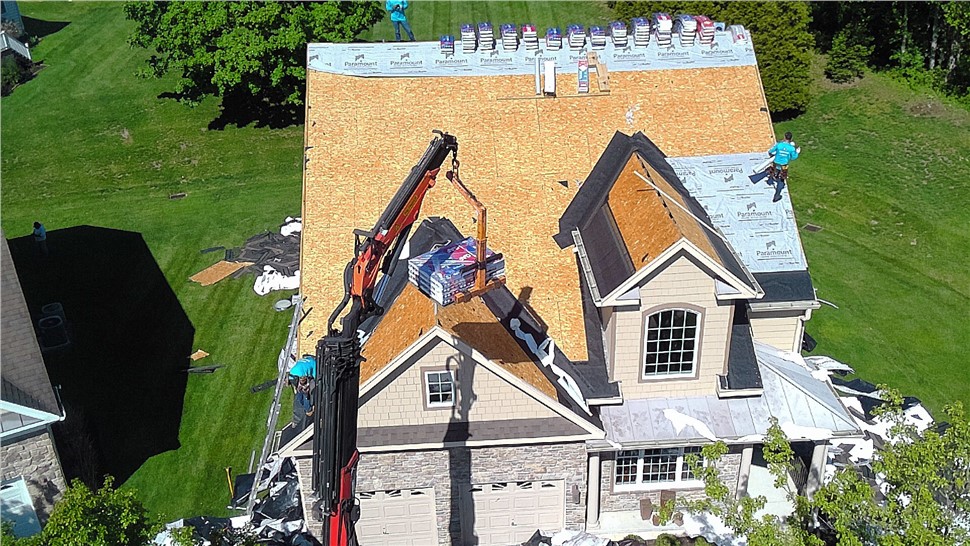 Roofing, Storm Damage Project in Garnet Valley, Pennsylvania by Paramount Home Solutions