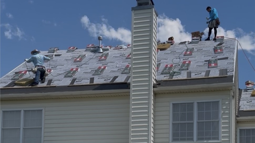 Roofing, Storm Damage Project in Chester Springs, Pennsylvania by Paramount Home Solutions