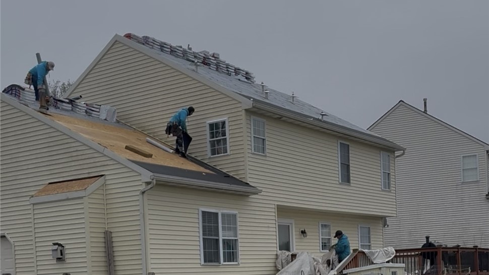 Roofing, Storm Damage Project in Morgantown, Pennsylvania by Paramount Home Solutions