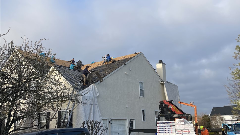 Roofing, Storm Damage Project in Plymouth Meeting, Pennsylvania by Paramount Home Solutions