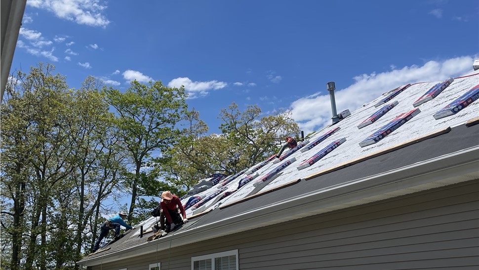 Roofing, Storm Damage Project in Little Egg Harbor Twp, New Jersey by Paramount Home Solutions