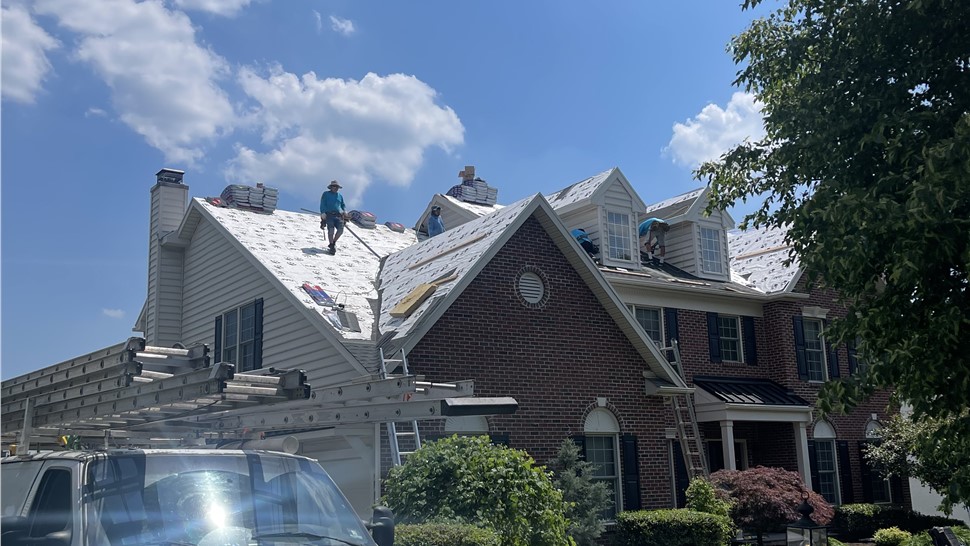 Roofing Project in Chalfont, Pennsylvania by Paramount Home Solutions