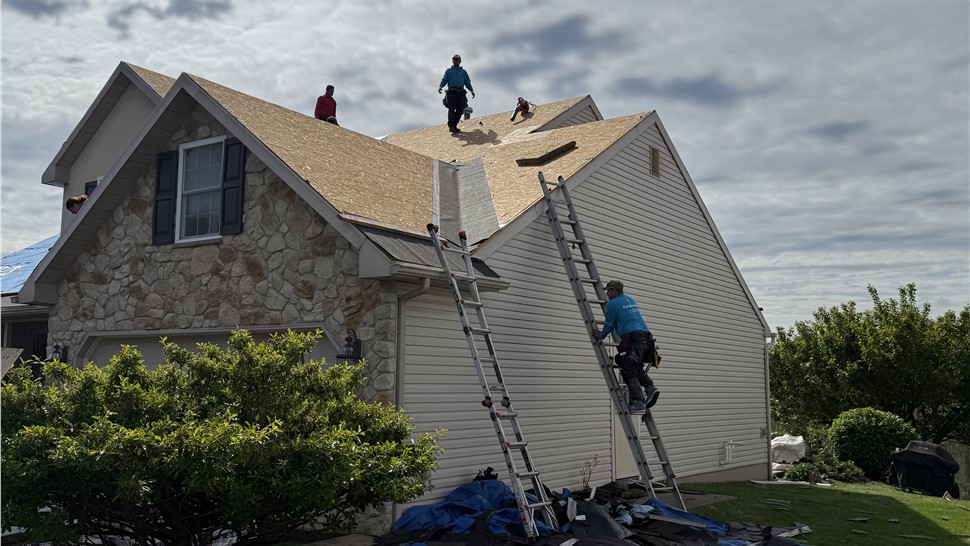 Roofing Project in Douglassville, Pennsylvania by Paramount Home Solutions