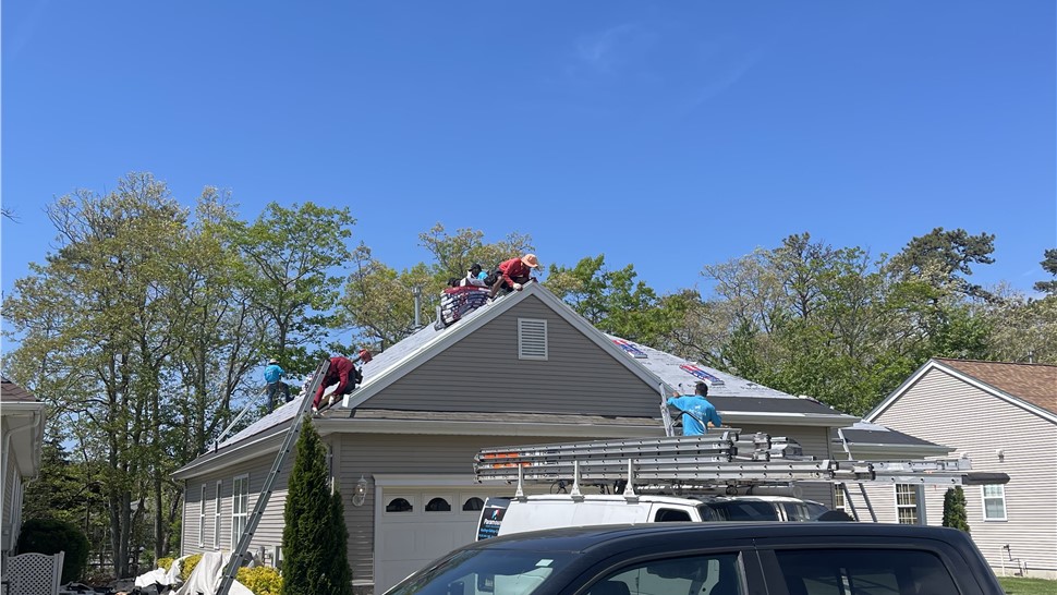 Roofing, Storm Damage Project in Little Egg Harbor Twp, New Jersey by Paramount Home Solutions