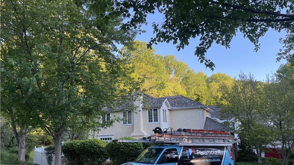 Roofing, Storm Damage Project in Berwyn, Pennsylvania by Paramount Home Solutions