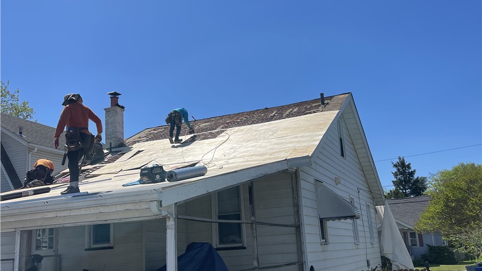 Roofing, Storm Damage Project in Woodbury, New Jersey by Paramount Home Solutions