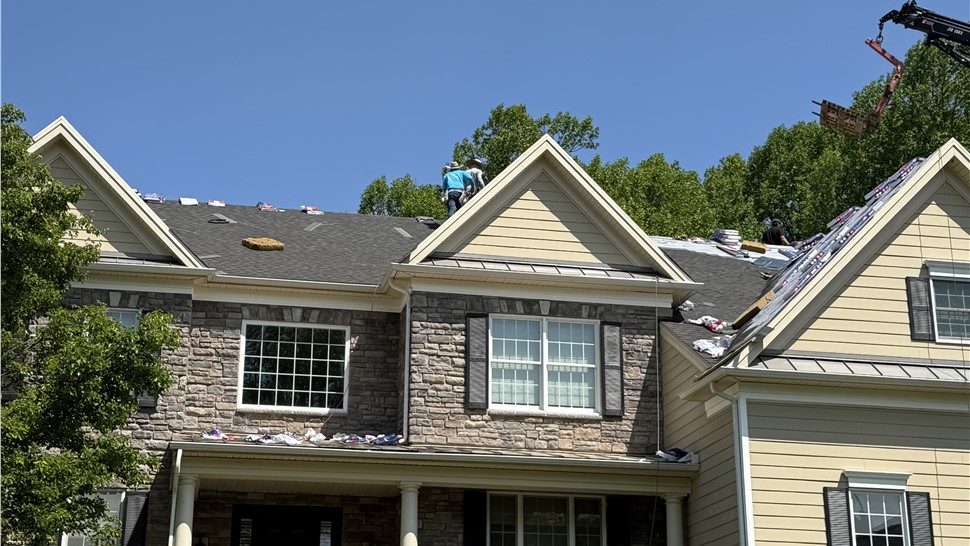 Roofing, Storm Damage Project in Chadds Ford, Pennsylvania by Paramount Home Solutions