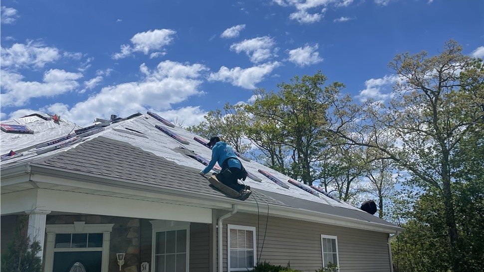 Roofing, Storm Damage Project in Little Egg Harbor Twp, New Jersey by Paramount Home Solutions