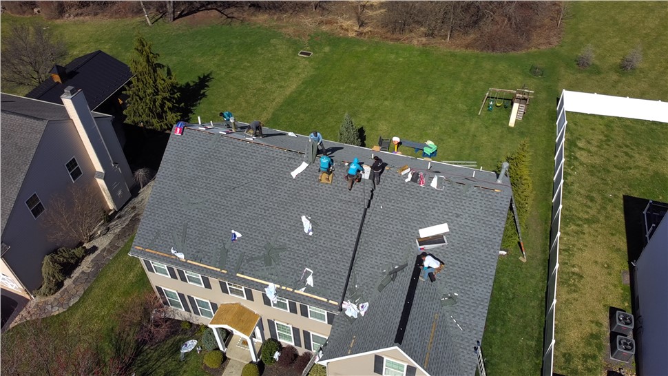 Roofing, Storm Damage Project in Pottstown, Pennsylvania by Paramount Home Solutions