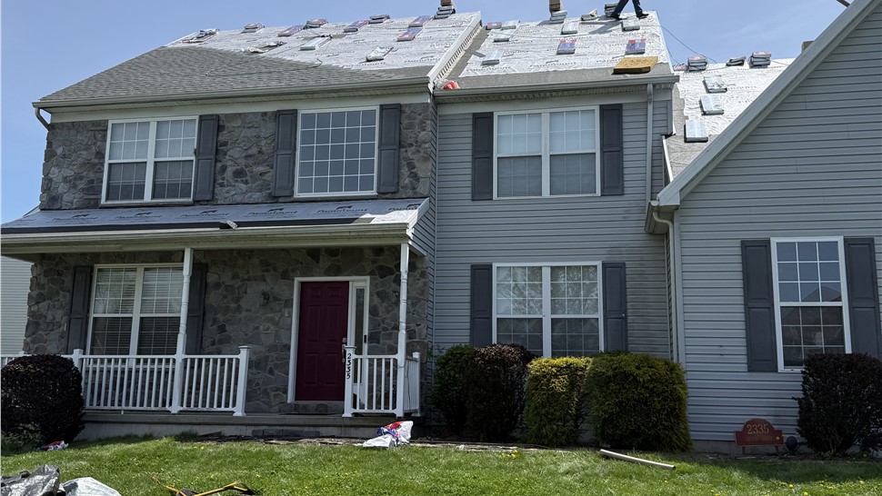 Roofing Project in Quakertown, Pennsylvania by Paramount Home Solutions