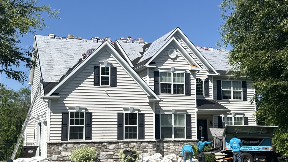 Roofing, Storm Damage Project in Harleysville, Pennsylvania by Paramount Home Solutions