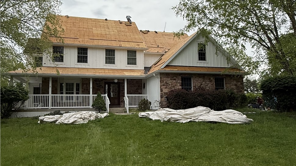 Roofing Project in Ottsville, Pennsylvania by Paramount Home Solutions