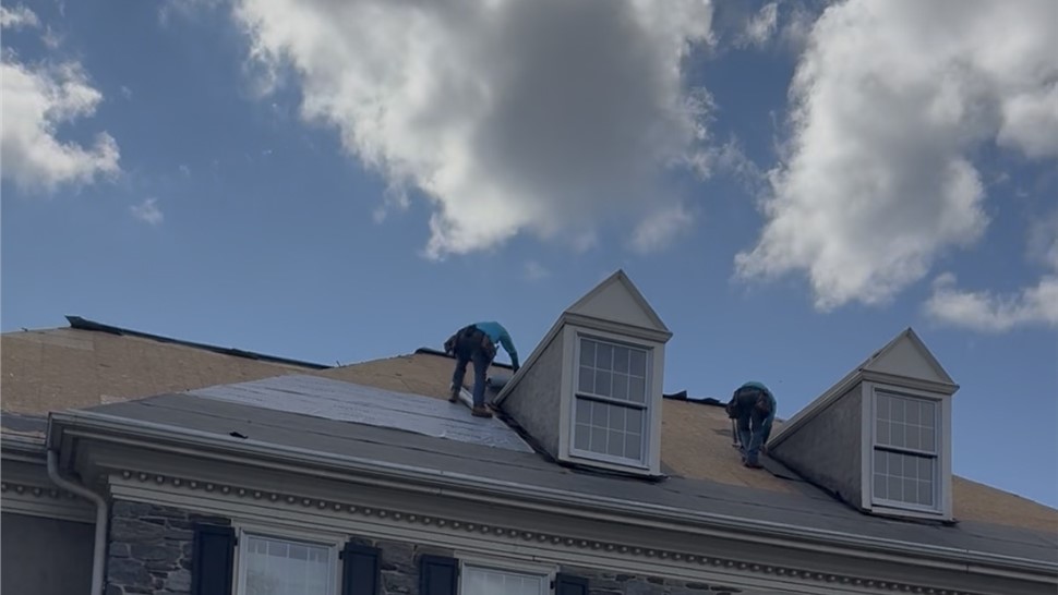 Roofing, Storm Damage Project in Wayne, Pennsylvania by Paramount Home Solutions