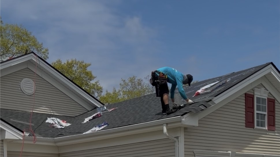 Roofing, Storm Damage Project in Galloway Twp, New Jersey by Paramount Home Solutions