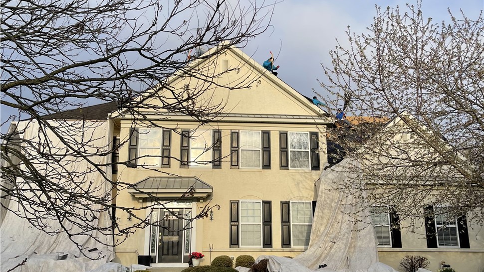 Roofing, Storm Damage Project in Plymouth Meeting, Pennsylvania by Paramount Home Solutions