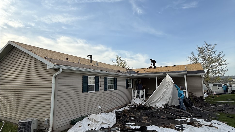 Roofing, Storm Damage Project in Douglassville, Pennsylvania by Paramount Home Solutions