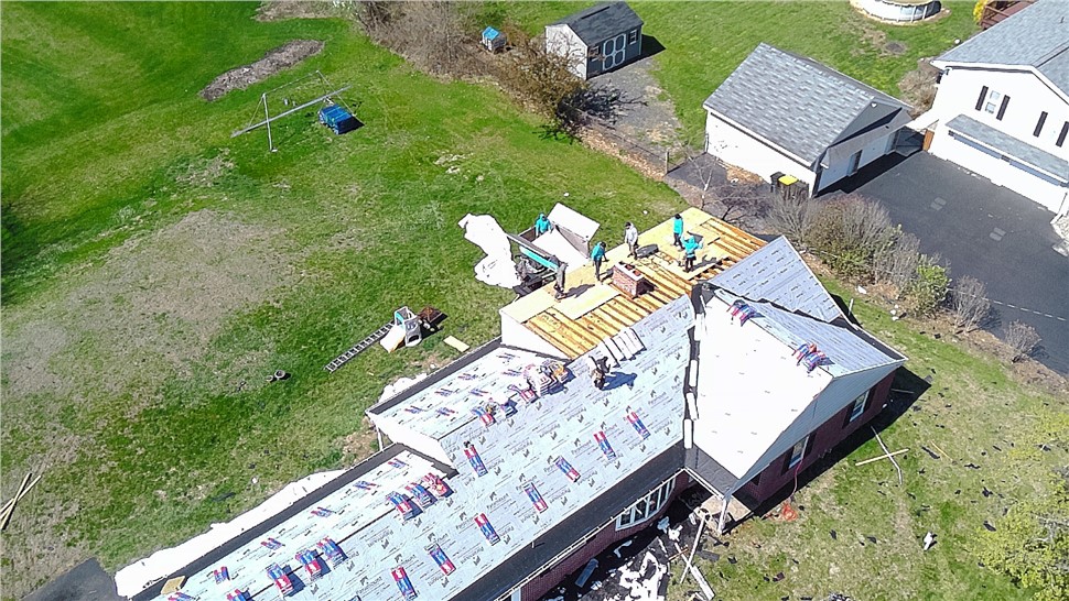Roofing, Storm Damage Project in Souderton, Pennsylvania by Paramount Home Solutions