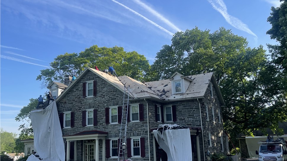 Roofing, Storm Damage Project in Media, Pennsylvania by Paramount Home Solutions