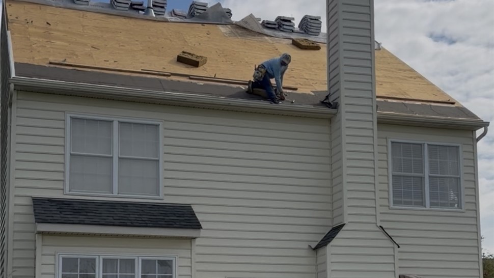 Roofing, Storm Damage Project in Chester Springs, Pennsylvania by Paramount Home Solutions