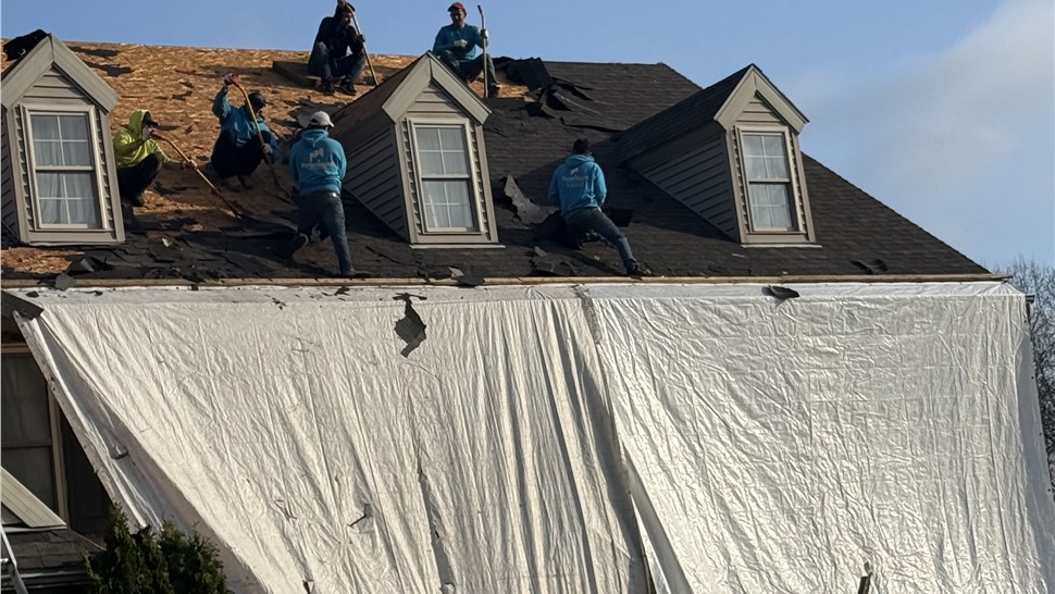 Roofing, Storm Damage Project in Pottstown, Pennsylvania by Paramount Home Solutions